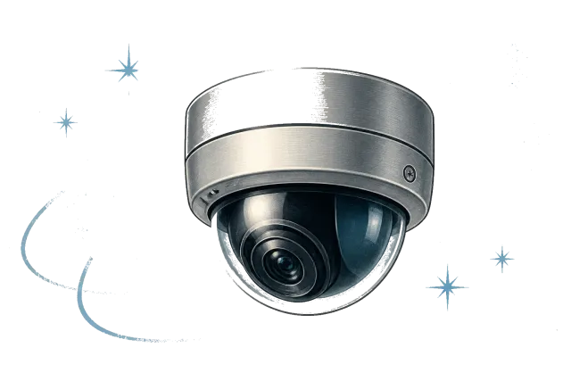 Atomic-age surveillance camera